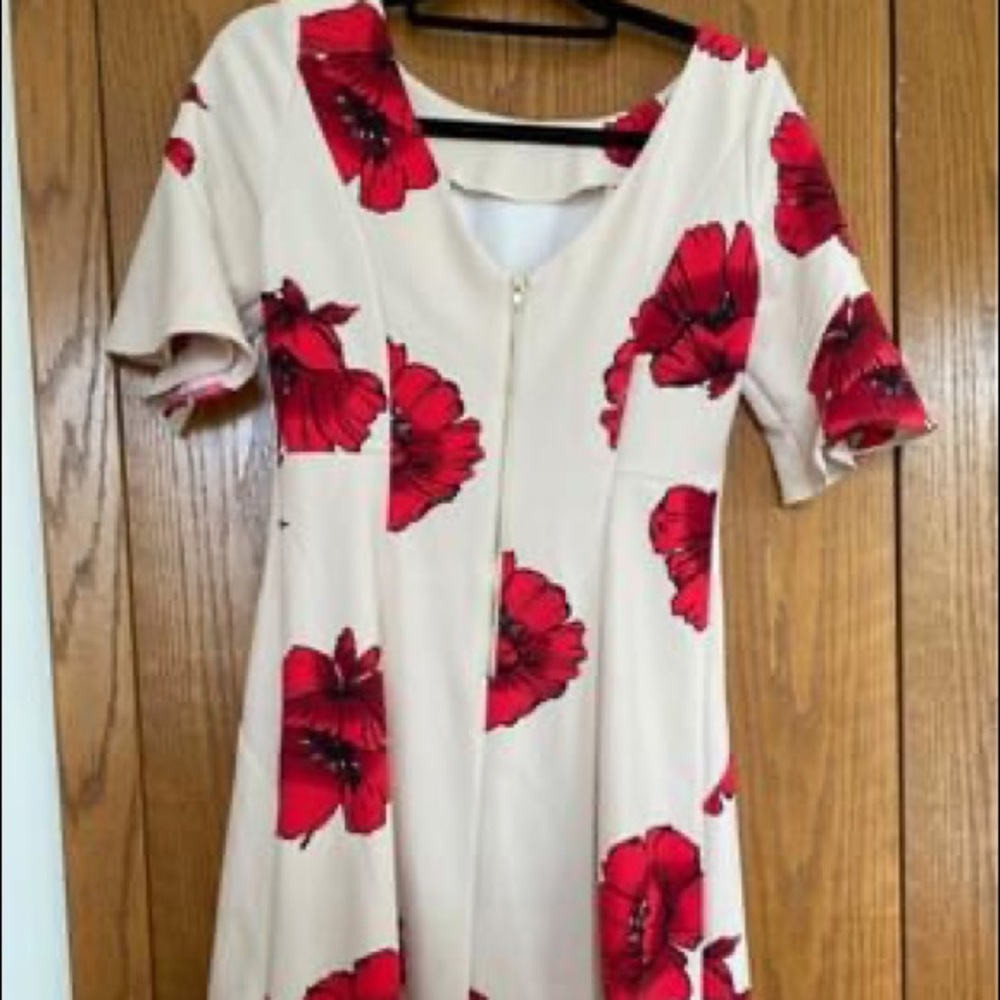 Flowery semi/formal/ graduation dress